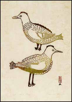 Two Small Birds by Mary Pitseolak vendu pour $351