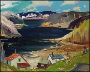 Paysage côtier by Louis Tremblay sold for $1,053