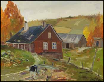 Maison de campagne by Louis Tremblay sold for $819