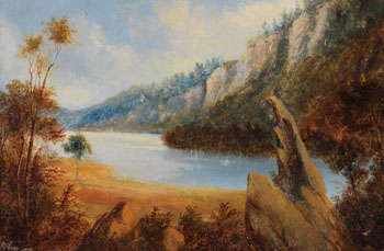 Landscape by Harry (Henry) Nesbitt McEvoy sold for $563