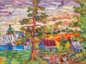 Brume à Kinnear Mills by Real Fournier sold for $625