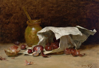 Onions by Attributed to Marc-Aurele de Foy Suzor-Coté sold for $2,500