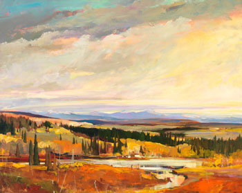 Autumn Gold by Brian M. Atyeo sold for $3,750