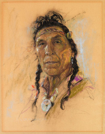 Portrait of an Indian by Nicholas de Grandmaison sold for $25,000