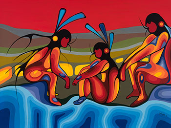 The Storytellers by Cecil Youngfox vendu pour $34,250