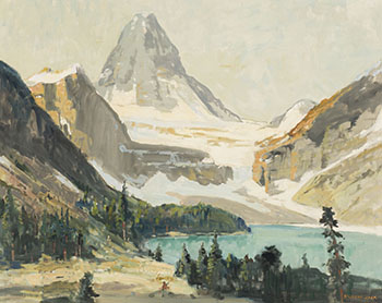 Mt. Assiniboine, Alberta by Richard Jack vendu pour $1,500