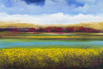 Landscape by Paul Chester sold for $875