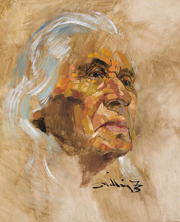 Chief Dan George by Arthur Shilling sold for $11,250