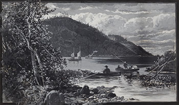 Boating on the River by John Arthur Fraser vendu pour $625