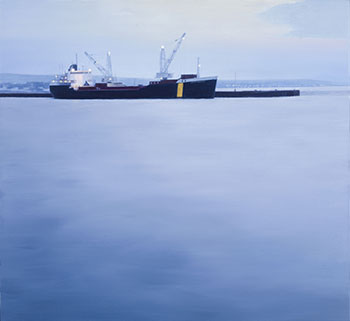 Docks at Dusk by Eric le Ménédeu sold for $1,625