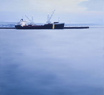 Docks at Dusk by Eric le Ménédeu sold for $1,625