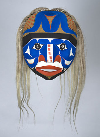 Bella Coola Moon Mask by Art Thompson vendu pour $9,375
