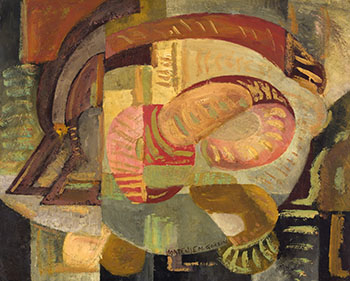 Abstract by Hortense Mattice Gordon vendu pour $4,688