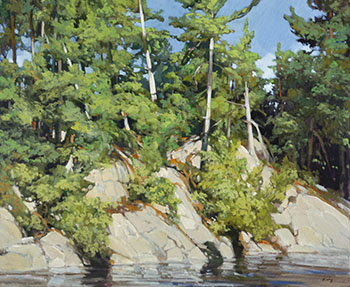 Trees on Shore by Philip Craig vendu pour $13,750