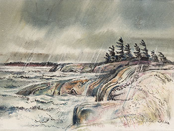 Passing Squall, Georgian Bay by William Abernethy Ogilvie vendu pour $625