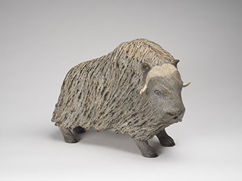 Muskox by Lucassie Ikkidluak vendu pour $3,125