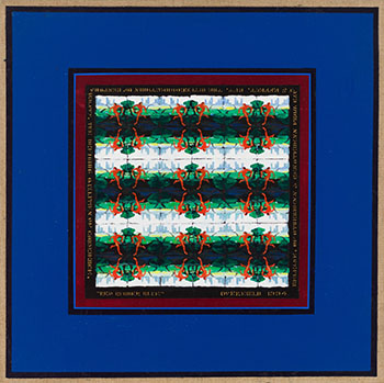 Red Runner Blue by Richard Overfield sold for $156