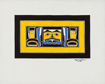 Raven Chilkat by Roy Henry Vickers vendu pour $3,750