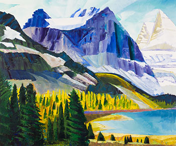 Mt. Assiniboine by David Pugh sold for $3,125