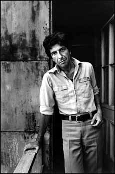 Poet Leonard Cohen, Montreal by Sam Tata sold for $1,035