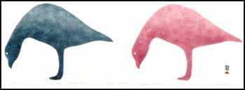 Arctic Gulls by  Niviaqsi (Niviaksiak) sold for $3,738