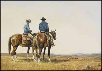 Douglas Lake Ranch by Jack Lee McLean sold for $1,521