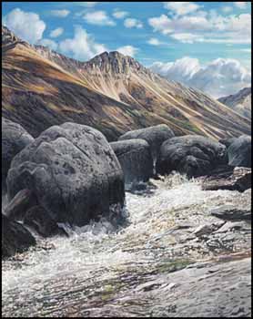 Yukon Spring by Ronald (Ron) William Bolt sold for $8,190