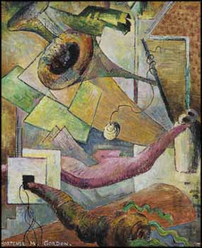 Still Life Abstraction by Hortense Mattice Gordon sold for $3,245