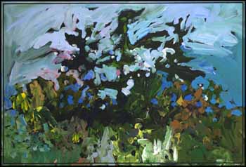 3 Trees / Sky by Leslie Donald Poole vendu pour $2,125