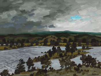 St. John River by Bruno Joseph Bobak sold for $4,720