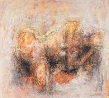 Sleeping Figure by John Graham Coughtry vendu pour $5,625