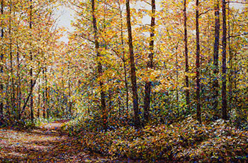 MCI 2096, Path Algonquin Park, Variant #1 by Brent McIntosh sold for $18,750