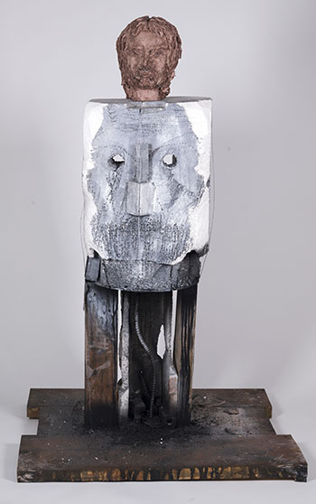 The Stranger's Return by Huma Bhabha sold for $55,250