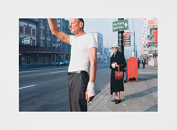 Man with Bandage by Fred Herzog sold for $25,000