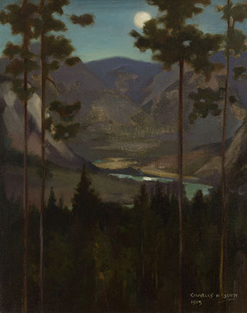 The Bow Valley by Charles Hepburn Scott vendu pour $1,500