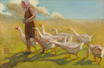 Geese by Kate Smith Hoole vendu pour $5,938