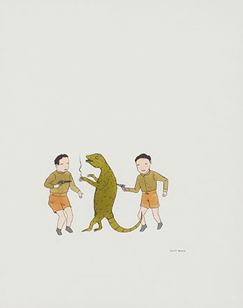 Untitled by Marcel Dzama vendu pour $3,438