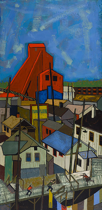 Untitled (Flin Flon) by John Richard (Jack) Reppen sold for $3,750