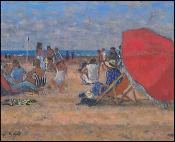 Plage by François Gall sold for $5,463