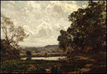 The Cattle Pond by José Weiss sold for $2,070