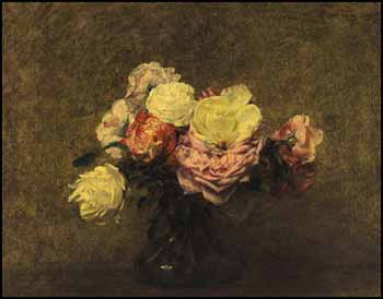 Roses by Henri Fantin-Latour vendu pour $207,000