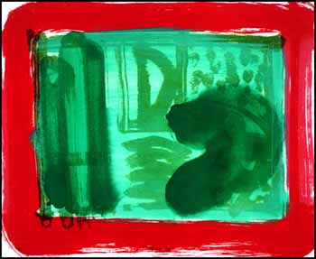 The Green Room (Listening Ear) by Howard Hodgkin vendu pour $2,875