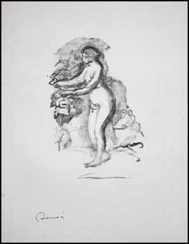 Femme au cep de vigne by Pierre-Auguste Renoir vendu pour $575