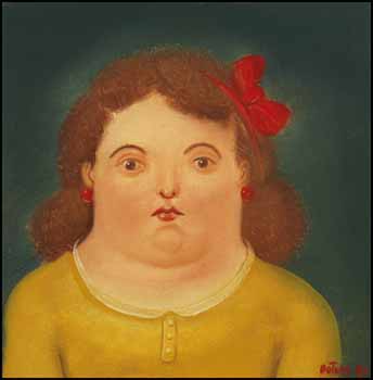 Adelita by Fernando Botero sold for $70,200