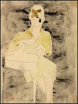 Femme en jaune by Louis Valtat vendu pour $702