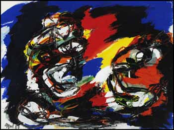 Jockey by Karel Appel sold for $22,230