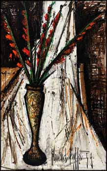 Glaïeuls rouges by Bernard Buffet vendu pour $200,600