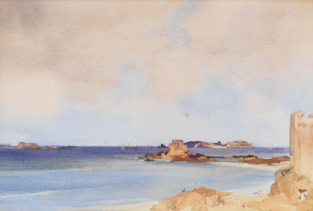 The Bay of Islands by William Russell Flint sold for $4,130