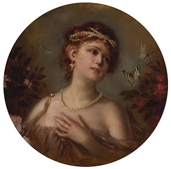 Portrait of a Lady by Theodor Recknagel sold for $625