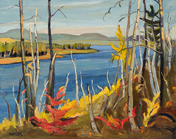 Fall Scene by Ralph Wallace Burton sold for $3,125